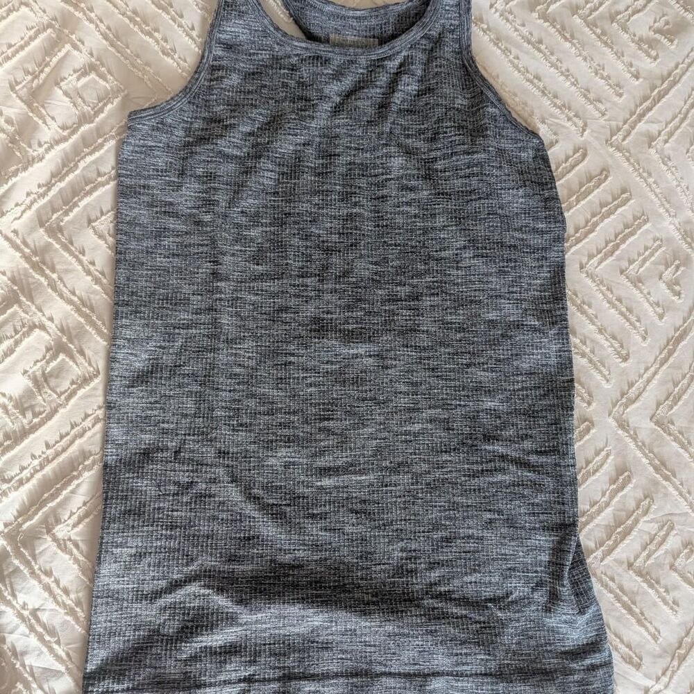 Athleta Women's Grey size Medium raceback tank top